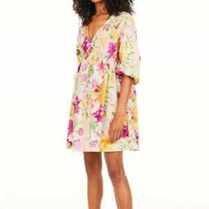H&M Floral baby doll dress